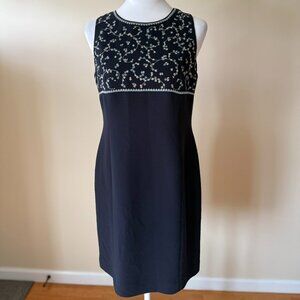 Petite Sophisticate Mini Dress Womens 6 Vintage Y2K Floral Academia Fall Dress